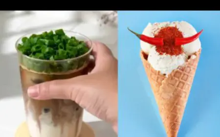 Would You Try Onion Coffee Or Chilli Ice Cream? Exploring The Dark Cuisine Trend