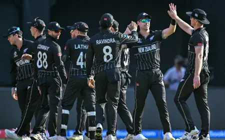 New Zealand Announce Champions Trophy Squad, Recall Proven Trio