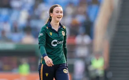 Ireland's Maguire Reported For Suspect Bowling Action During Series vs India