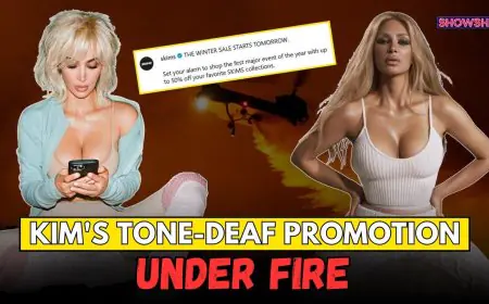 Kim Kardashian Faces Backlash For 'Skims' Sale Promotions Instead Of Addressing LA Wildfire Crisis