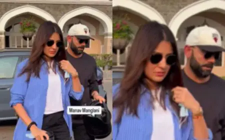 Anushka Sharma And Virat Kohli Set Fashion Goals As They Step Out In Relaxed Streetwear Fits