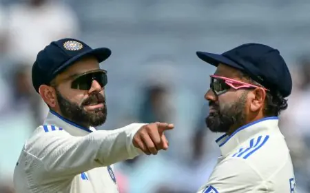Over To Virat As Rohit Decides To Join Mumbai's Ranji Trophy Team For...