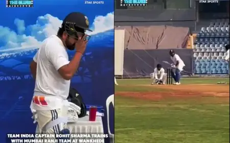 Watch: Good Old Times As Rohit Bats With Rahane In Mumbai's Ranji Session