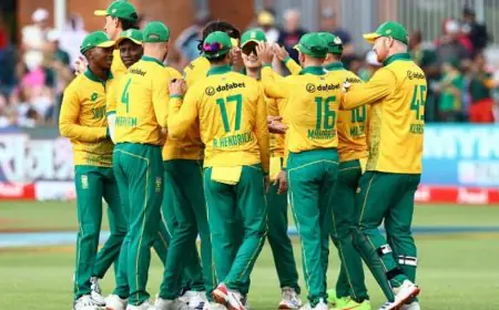 Star Pacer's Injury Puts South Africa's Champion Trophy Squad In Jeopardy