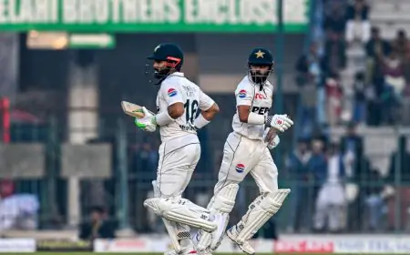 Saud Shakeel, Mohammad Rizwan Lead Pakistan Recovery In Fog-Hit First Test