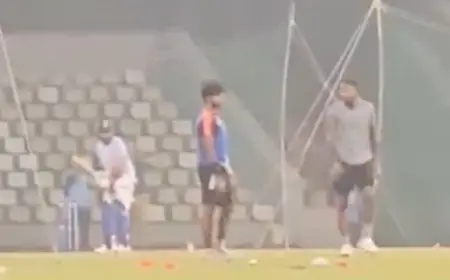 Hardik Helps In Rohit's Preparations Ahead Of Champions Trophy, Video Viral