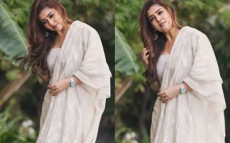 Nayanthara’s Ivory Kurta Is Bookmark Worthy