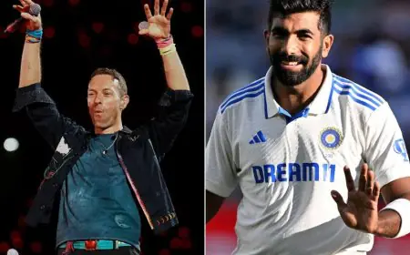 Coldplay's Chris Martin Stops Song Midway, Gives Big Shoutout To Bumrah