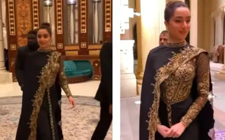 Shraddha Kapoor’s Abaya-Inspired Look at Joy Awards is a Fusion Fantasy Done Right!