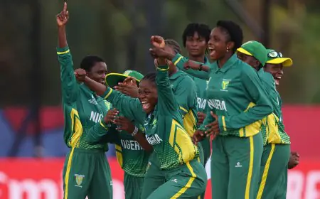 Debutants Nigeria Register Historic Win Over NZ In Women's U19 T20 WC