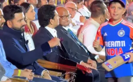 Watch: Young Fan Ignores Rohit's Fist-Bump Request, Rahane's Reaction Viral