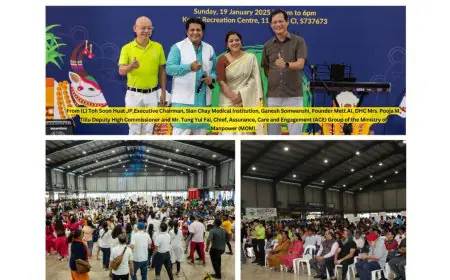Migrant Workers Honored at Indian New Year Celebrations in Singapore