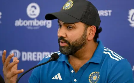 Agarkar, Rohit Blasted Over "Defensive" Champions Trophy Squad