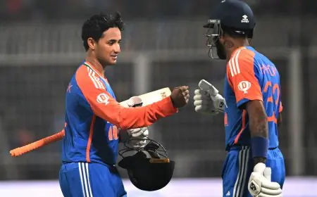 Abhishek Overtakes Rohit, Kohli For Big Record After Superb Knock In 1st T20I