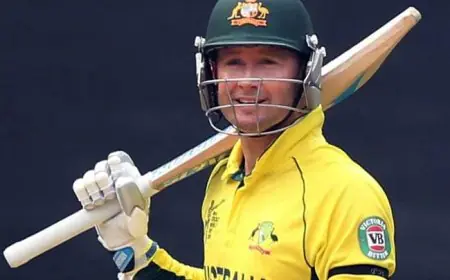 Michael Clarke Honoured, Inducted Into Australian Cricket Hall Of Fame