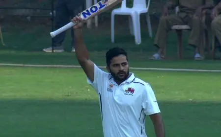 Ranji Trophy: Shardul, Kotian Rescue Mumbai Against Jammu And Kashmir