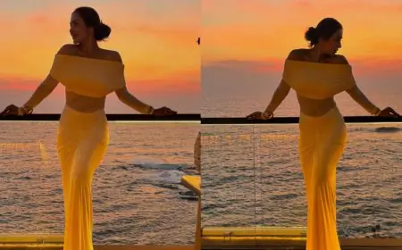 Malaika Arora Is A Vision To Behold In A White Co-Ord Set During Her Goa Getaway
