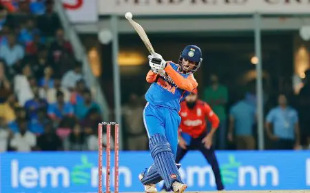 2nd T20I: Tilak Fifty Helps India Beat England By 2 Wickets In Tight Chase