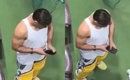 "Notifications...": Video Of Dhoni Using Mobile In Training Stuns Internet