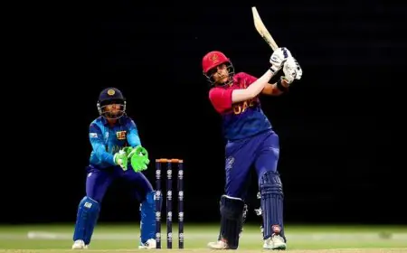UAE's Esha Oza Wins ICC Women's Associate Cricketer Of The Year Award