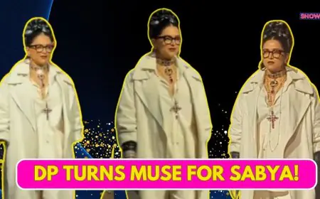 Deepika Padukone Opens Sabyasachi's 25th Anniversary Show; Internet Says Giving Major Rekha Vibes