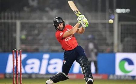 England Captain Jos Buttler Sets Massive T20I Record vs India