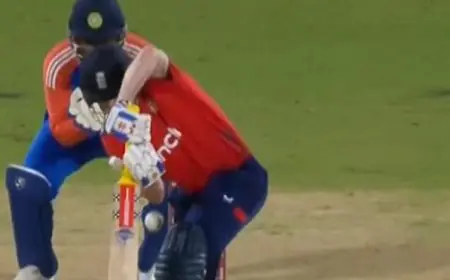 Watch: Brook's 'Smog' Remark Haunts Him As Mystery Spinner Cleans Him Up