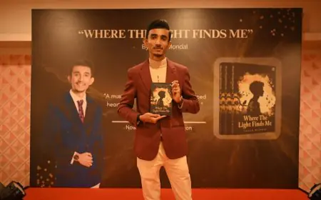 Sagar Mondal Shines Bright with Poetry Debut: Where the Light Finds Me
