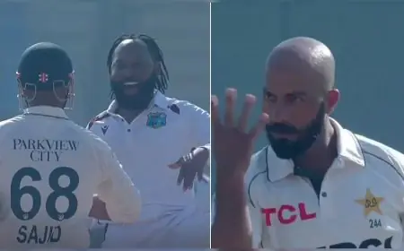 Watch: Mocked By Pak Spinner After Dismissal, WI Star Takes Epic Revenge
