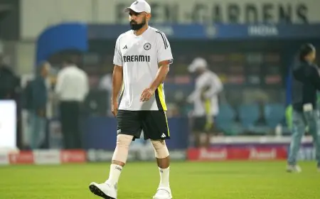 "Shami Is Fit But...": India Coach's Big Revelation Amid England T20Is Absence