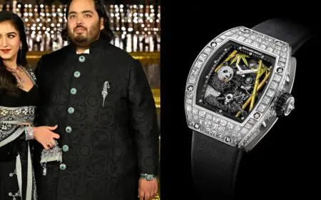Anant Ambani Sports A Luxurious Limited Edition Swiss Watch; Check Details Inside