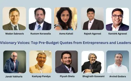 Visionary Voices: Pre-Budget Quotes from Entrepreneurs and Leaders