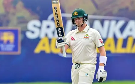 Smith's First Reaction After Breaching 10,000 Test-Run Mark: "Nice To..."