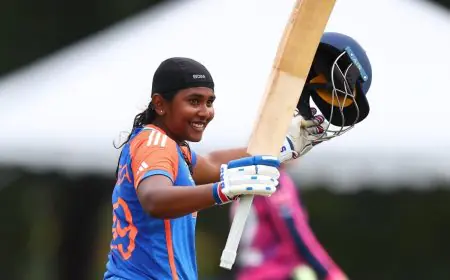 Gongadi Trisha Follows Mithali Raj's Footsteps, Paces Innings Like Her 'Idol'