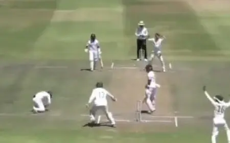 Watch: Batter Suffers Bizarre Run Out, Fans Say 'Unluckiest Dismissal Ever'