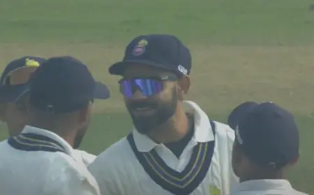 Ranji Trophy LIVE: Delhi Pacer Impresses On Kohli's Domestic Cricket Return