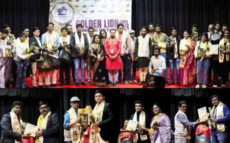 Golden Lion International Film Festival - gliff Award 2024 Concludes with a Glittering Award Ceremony