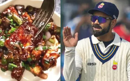 Kohli's 'Chilli Paneer Lunch' Upon Ranji Trophy Return Triggers Meme Fest