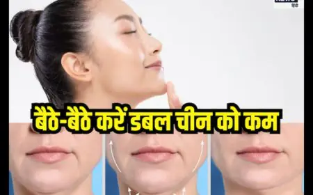 5 Simple Exercises To Get Rid Of Double Chin