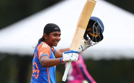 India Crush England, Set Up U19 Women's T20 WC Final Date With South Africa