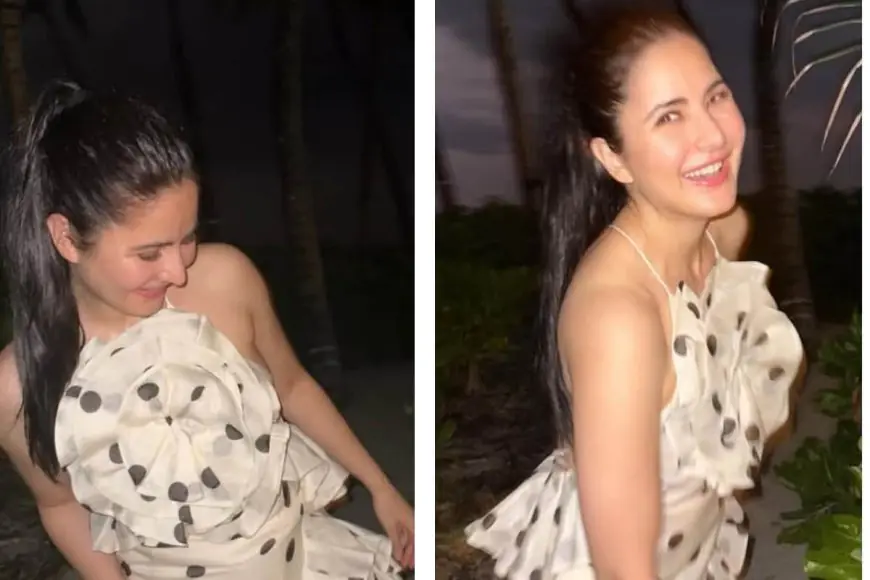 Polka Dots, Ruffles, and a Bow: Katrina Kaif Rings in 2025 with Playful Glam