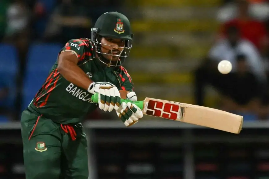 Najmul Hossain Shanto Steps Down As Bangladesh T20I Captain