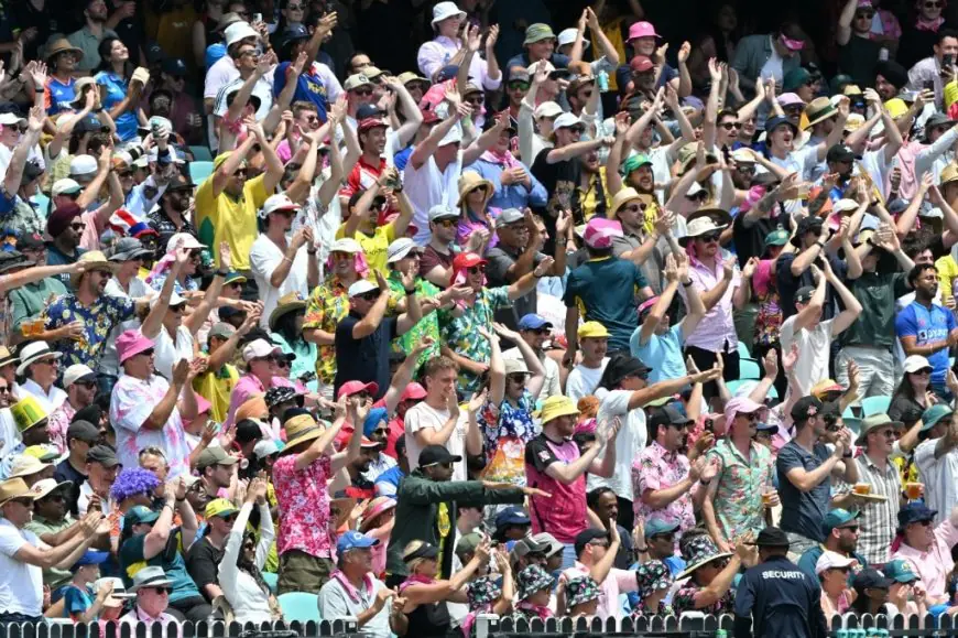 SCG Creates History, Sets New Attendance Record On Day 1 Of IND-AUS Test