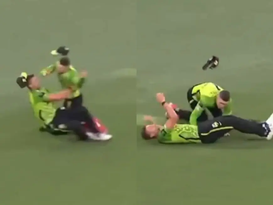 Video: Horrific Collision Rocks Big Bash League. Aus Star Stretchered Off