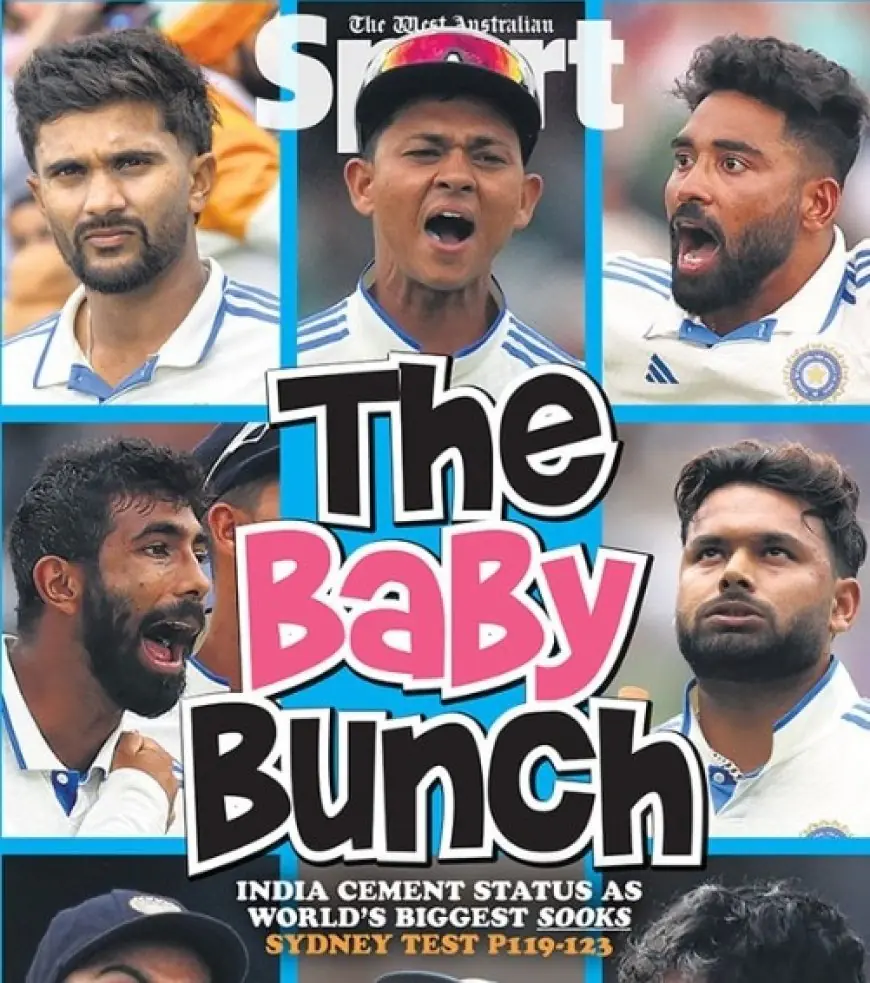 "Baby Bunch": Bumrah And Co Target Of Nasty Assault By Australian Media