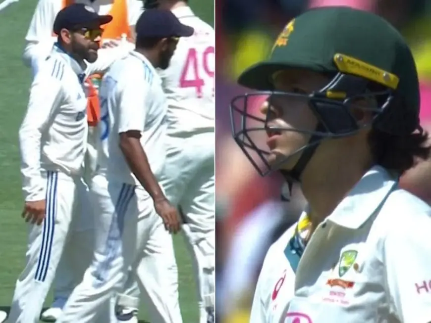 Watch: Kohli, Bumrah Brutally Sledge Konstas; Mock Australia Star