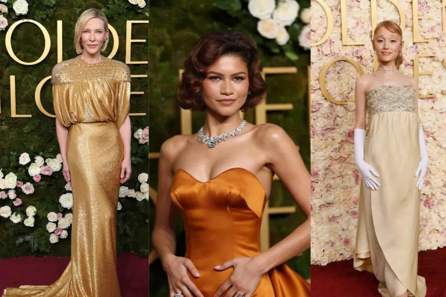Golden Globes: Best Dressed Stars On The Red Carpet 