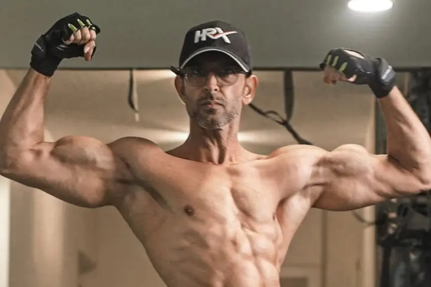 Hrithik Roshan Flaunts Chiselled Physique Ahead of 51st Birthday