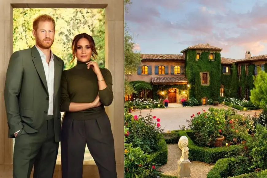 Inside Meghan Markle And Harry’s $29.6 Million Worth California Mansion