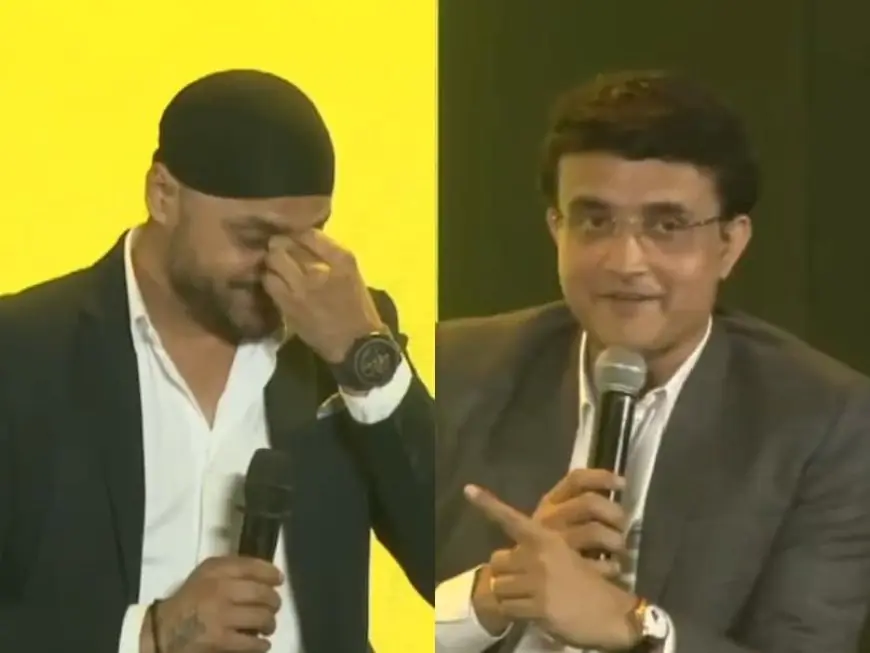 Harbhajan Can't Hold Tears While Thanking Ganguly, Old Video Resurfaces